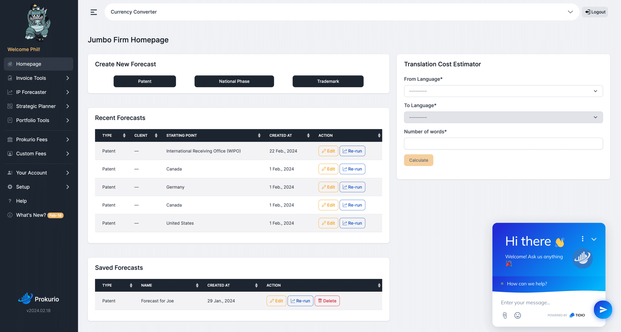 IP Forecaster